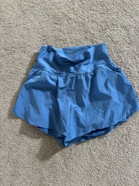 YPB Blue Women's Athletic Shorts